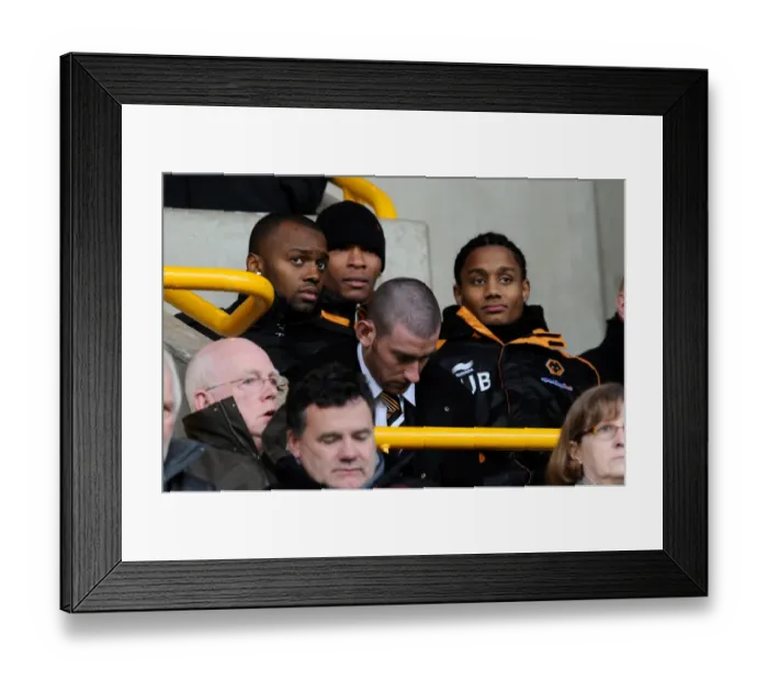 Framed Print : Wolverhampton Wanderers: The Directors View of the Barclays Premier League Clash vs. Birmingham City Framed Print : Wolverhampton Wanderers: The Directors View of the Barclays Premier League Clash vs. Birmingham City