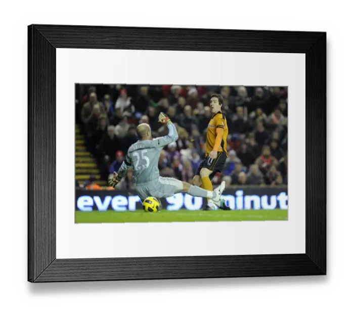 Framed Print : Soccer - Barclays Premier League - Liverpool v Wolverhampton Wanderers Framed Print : Soccer - Barclays Premier League - Liverpool v Wolverhampton Wanderers