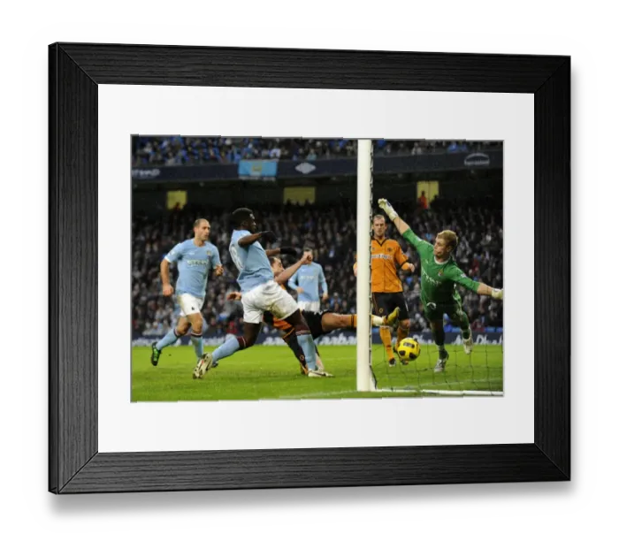 Framed Print : Soccer - Barclays Premier League - Manchester City v Wolverhampton Wanderers