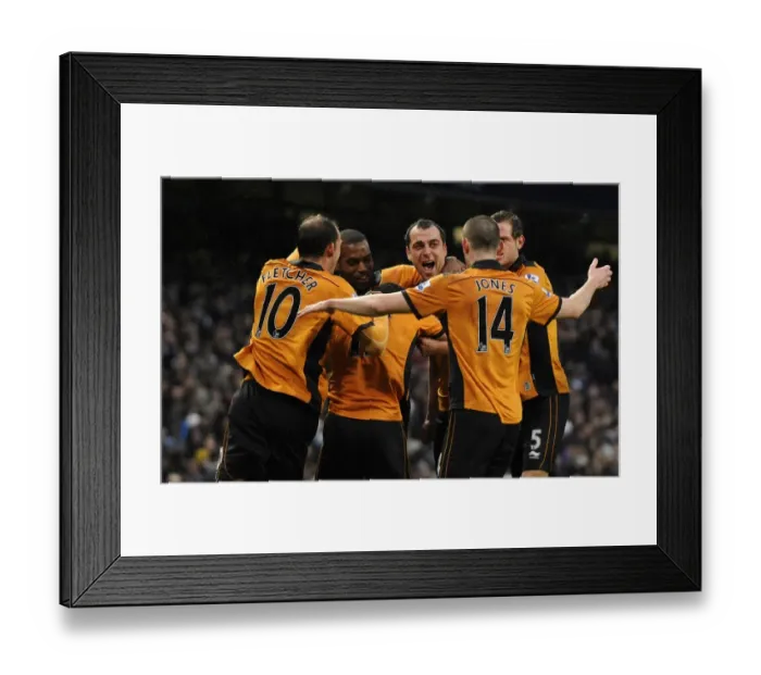 Framed Print : Nenad Milijas Scores Stunner: Wolverhampton Wanderers Stun Manchester City 0-1 Framed Print : Nenad Milijas Scores Stunner: Wolverhampton Wanderers Stun Manchester City 0-1