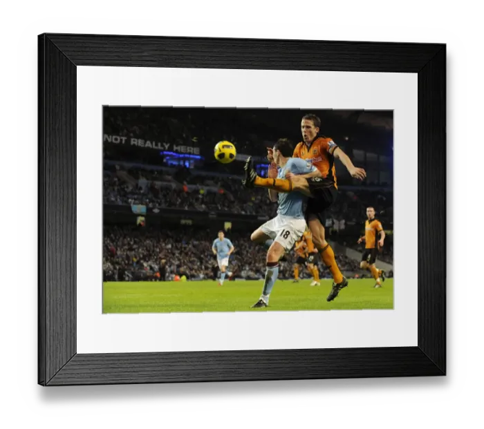 Framed Print : A Clash of Titans: Berra vs. Barry - Manchester City vs. Wolverhampton Wanderers