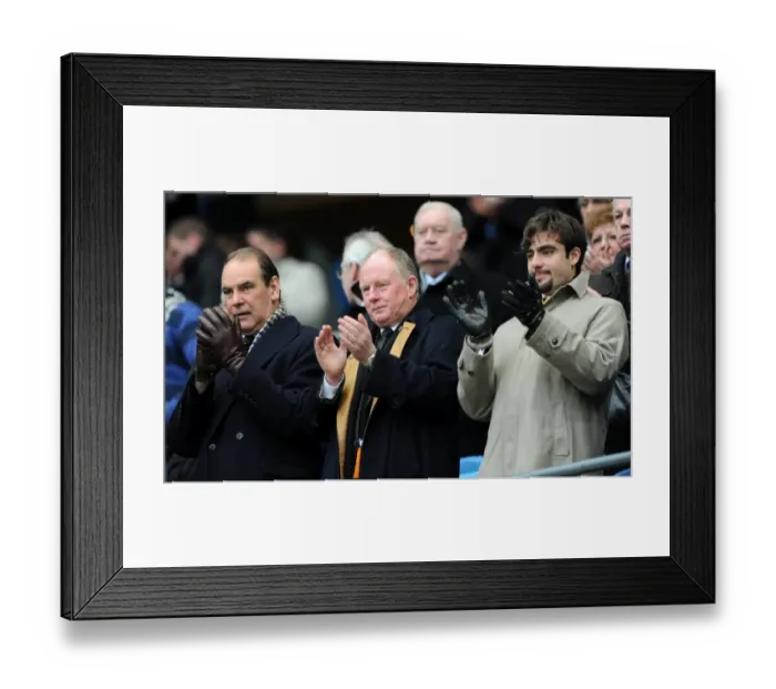Framed Print : Steve Morgan's Determined Leadership: Manchester City vs. Wolverhampton Wanderers Framed Print : Steve Morgan's Determined Leadership: Manchester City vs. Wolverhampton Wanderers