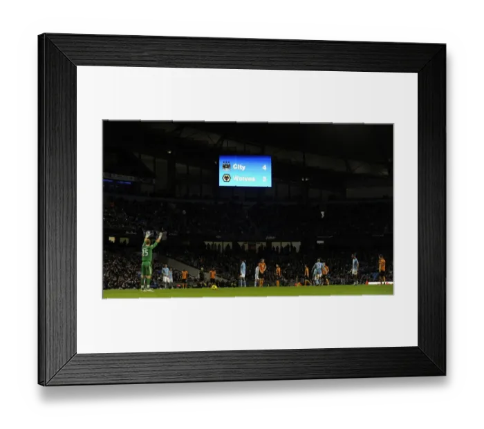 Framed Print : Manchester City's Dramatic Comeback: 4-3 Victory Over Wolverhampton Wanderers (Premier League) Framed Print : Manchester City's Dramatic Comeback: 4-3 Victory Over Wolverhampton Wanderers (Premier League)