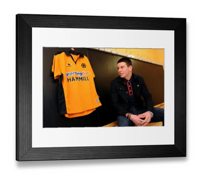 Framed Print : Wolverhampton Wanderers Welcome New Midfielder: Adam Hammill Joins the Team Framed Print : Wolverhampton Wanderers Welcome New Midfielder: Adam Hammill Joins the Team