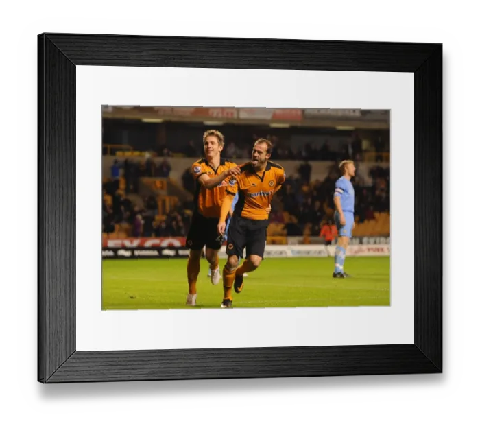 Framed Print : Steven Fletcher's Strike: Wolverhampton Wanderers Take the Lead over Doncaster Rovers in FA Cup Round Three Replay Framed Print : Steven Fletcher's Strike: Wolverhampton Wanderers Take the Lead over Doncaster Rovers in FA Cup Round Three Replay