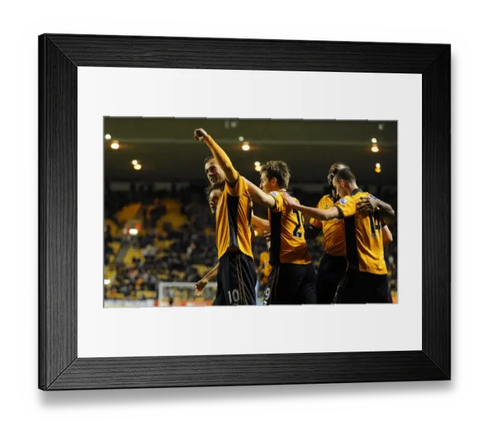 Framed Print : Steven Fletcher Scores the Opener: Wolverhampton Wanderers Take the Lead in FA Cup Round Three Replay vs Doncaster Rovers Framed Print : Steven Fletcher Scores the Opener: Wolverhampton Wanderers Take the Lead in FA Cup Round Three Replay vs Doncaster Rovers