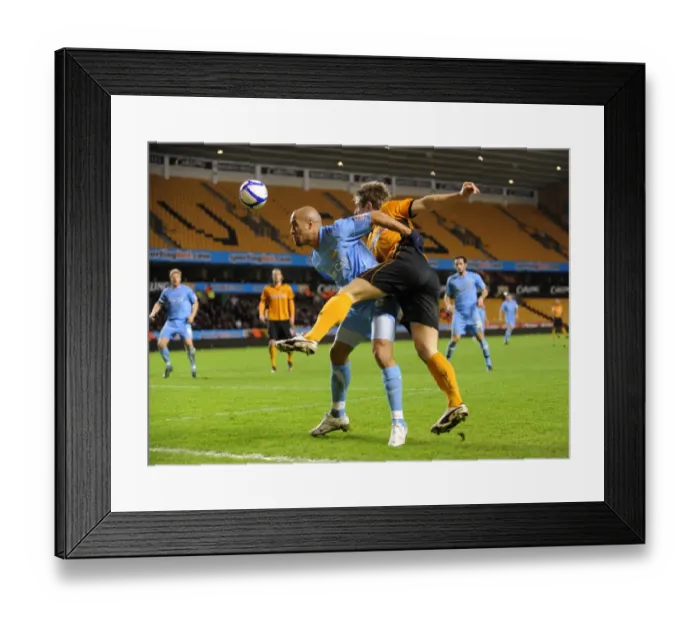 Framed Print : Soccer - FA Cup Round Three Replay - Wolverhampton Wanderers v Doncaster Rovers