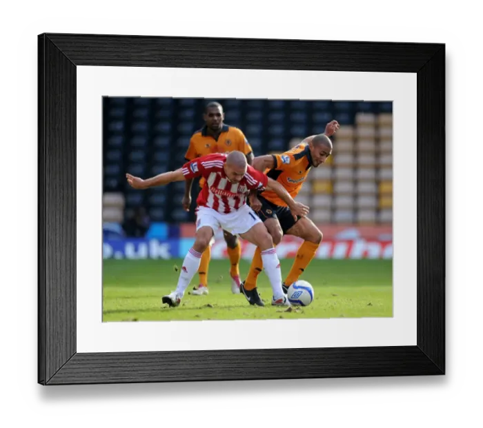 Framed Print : Intense Rivalry: Wolverhampton Wanderers vs Stoke City FA Cup Clash - A Battle between Karl Henry and Jonathan Walters Framed Print : Intense Rivalry: Wolverhampton Wanderers vs Stoke City FA Cup Clash - A Battle between Karl Henry and Jonathan Walters