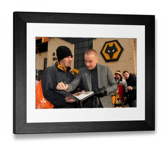 Framed Print : Soccer - Jamie O Hara signing - Wolverhampton Wanderers Framed Print : Soccer - Jamie O Hara signing - Wolverhampton Wanderers