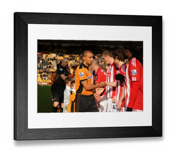 Framed Print : Soccer - FA Cup Round Four - Wolverhampton Wanderers v Stoke City