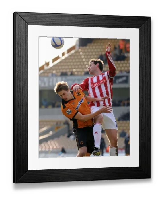 Framed Print : Soccer - FA Cup Round Four - Wolverhampton Wanderers v Stoke City Framed Print : Soccer - FA Cup Round Four - Wolverhampton Wanderers v Stoke City