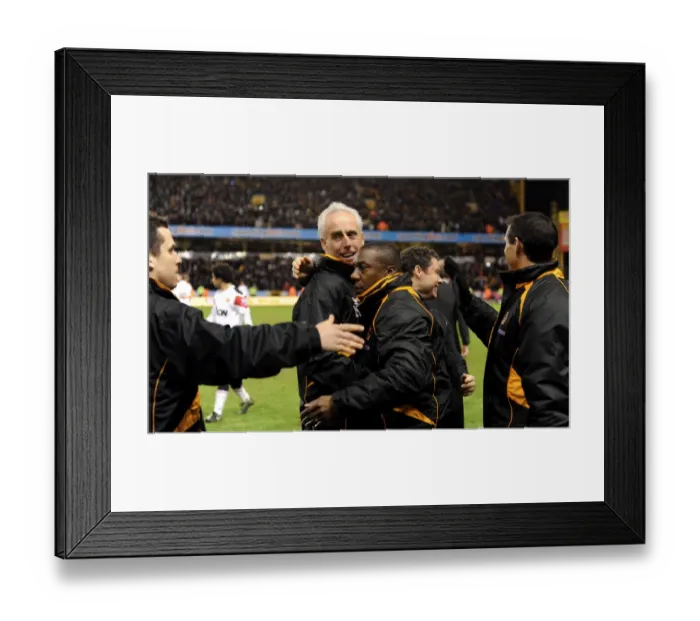 Framed Print : Mick McCarthy Leads Wolverhampton Wanderers to 2-1 Premier League Victory Over Manchester United Framed Print : Mick McCarthy Leads Wolverhampton Wanderers to 2-1 Premier League Victory Over Manchester United