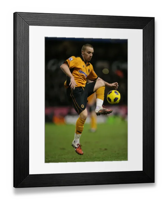 Framed Print : Jamie O'Hara in Action: Wolverhampton Wanderers vs Manchester United - Barclays Premier League Framed Print : Jamie O'Hara in Action: Wolverhampton Wanderers vs Manchester United - Barclays Premier League