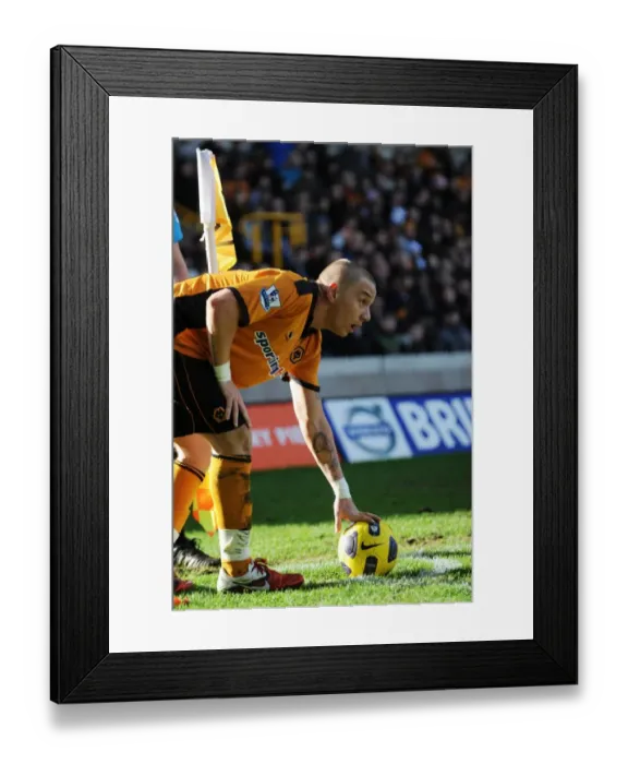 Framed Print : Jamie O'Hara in Action: Wolverhampton Wanderers vs Blackpool - Barclays Premier League Soccer Framed Print : Jamie O'Hara in Action: Wolverhampton Wanderers vs Blackpool - Barclays Premier League Soccer