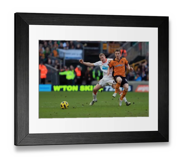 Framed Print : Barclays Premier League - Wolverhampton Wanderers v Blackpool