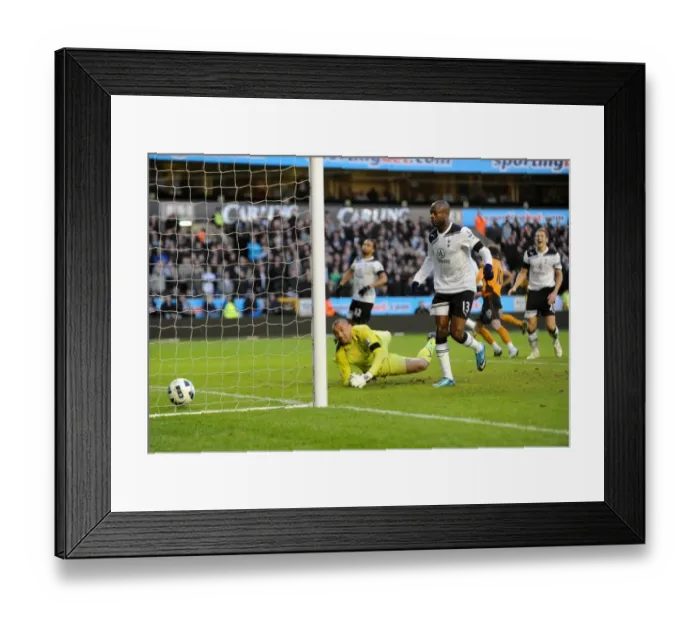 Framed Print : Dramatic Last-Minute Equalizer: Fletcher Stuns Tottenham Hotspur with 3-3 Thriller at Wolverhampton Wanderers