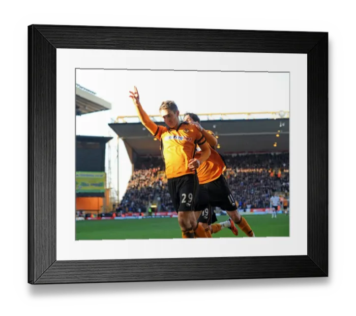 Framed Print : Dramatic Equalizer: Kevin Doyle Scores Late for Wolverhampton Wanderers Against Tottenham Hotspur in the Premier League Framed Print : Dramatic Equalizer: Kevin Doyle Scores Late for Wolverhampton Wanderers Against Tottenham Hotspur in the Premier League