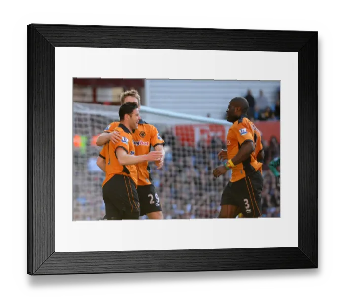 Framed Print : Soccer - Barclays Premier league - Aston Villa v Wolverhampton Wanderers Framed Print : Soccer - Barclays Premier league - Aston Villa v Wolverhampton Wanderers