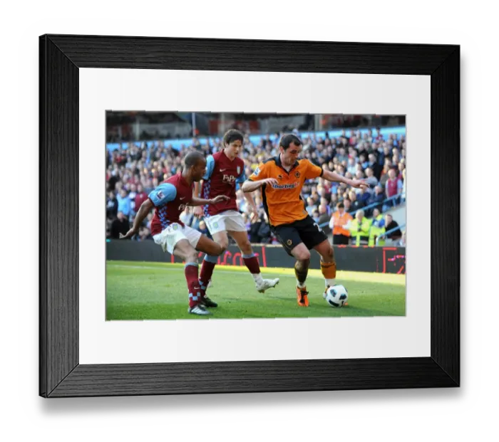 Framed Print : Soccer - Barclays Premier league - Aston Villa v Wolverhampton Wanderers