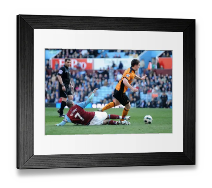 Framed Print : Soccer - Barclays Premier league - Aston Villa v Wolverhampton Wanderers Framed Print : Soccer - Barclays Premier league - Aston Villa v Wolverhampton Wanderers