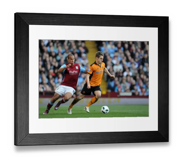 Framed Print : Soccer - Barclays Premier league - Aston Villa v Wolverhampton Wanderers Framed Print : Soccer - Barclays Premier league - Aston Villa v Wolverhampton Wanderers