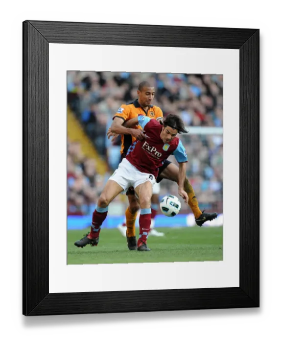Framed Print : Soccer - Barclays Premier league - Aston Villa v Wolverhampton Wanderers Framed Print : Soccer - Barclays Premier league - Aston Villa v Wolverhampton Wanderers
