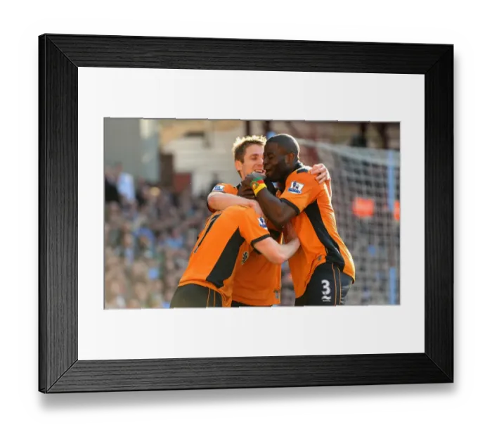 Framed Print : Matt Jarvis Scores the Opener: Wolverhampton Wanderers Take Early Lead Against Aston Villa in Barclays Premier League Framed Print : Matt Jarvis Scores the Opener: Wolverhampton Wanderers Take Early Lead Against Aston Villa in Barclays Premier League