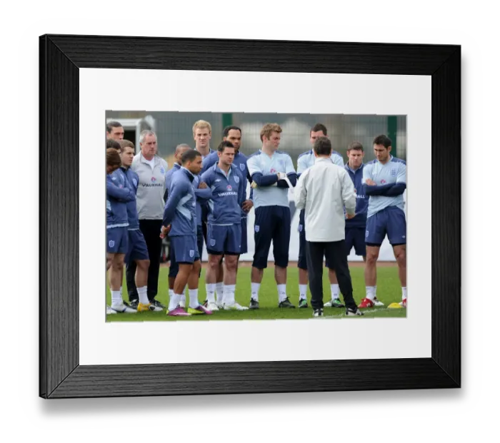 Framed Print : Matt Jarvis Trains with England: Focused on UEFA Euro 2012 Qualification under Fabio Capello Framed Print : Matt Jarvis Trains with England: Focused on UEFA Euro 2012 Qualification under Fabio Capello