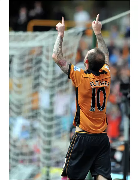 Steven Fletcher Scores the Thrilling Opener for Wolverhampton Wanderers Against West Bromwich Albion in the Premier League