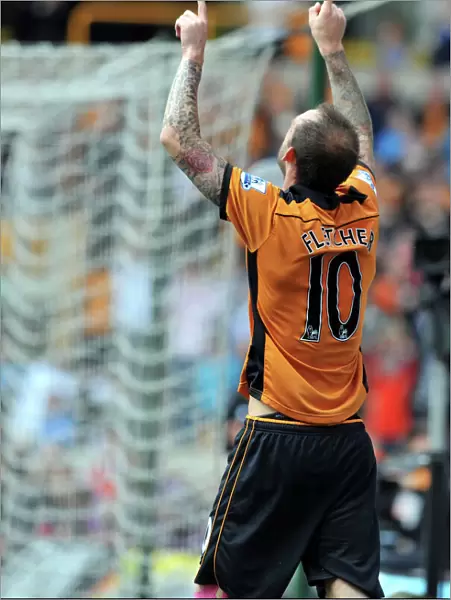 Steven Fletcher Scores the Thrilling Opener for Wolverhampton Wanderers Against West Bromwich Albion in the Premier League