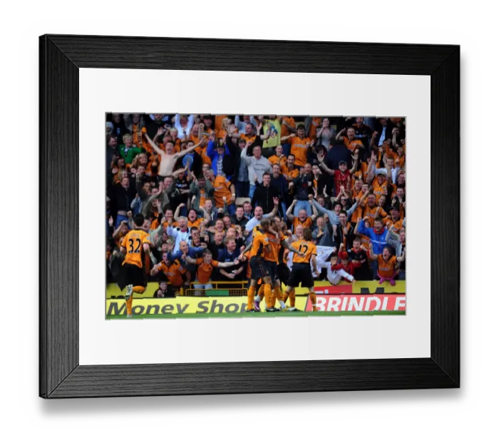 Framed Print : SOCCER - Barclays Premier League - Wolverhampton Wanderers v West Bromwich Albion