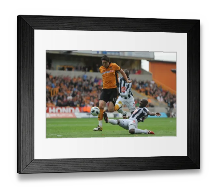 Framed Print : Wolverhampton Wanderers vs. West Bromwich Albion: A Premier League Showdown - Ward vs. Mulumbu Framed Print : Wolverhampton Wanderers vs. West Bromwich Albion: A Premier League Showdown - Ward vs. Mulumbu