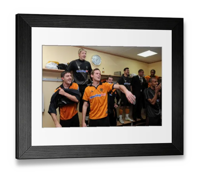 Framed Print : Wolverhampton Wanderers: Triumphant Trio - Stearman, Ward, and Hennessey's Relief in Premier League Survival Framed Print : Wolverhampton Wanderers: Triumphant Trio - Stearman, Ward, and Hennessey's Relief in Premier League Survival