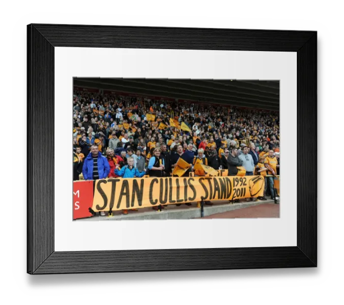 Framed Print : Last Game in the Legendary Stan Cullis Stand: Wolverhampton Wanderers vs. Blackburn Rovers, Premier League Soccer (Wolves vs. Blackburn Rovers - Farewell to the Stan Cullis Stand) Framed Print : Last Game in the Legendary Stan Cullis Stand: Wolverhampton Wanderers vs. Blackburn Rovers, Premier League Soccer (Wolves vs. Blackburn Rovers - Farewell to the Stan Cullis Stand)