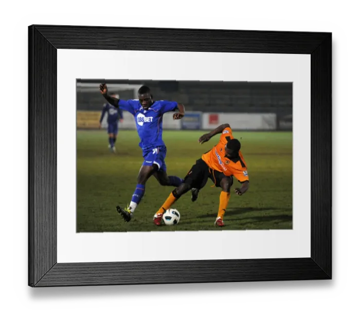 Framed Print : Wolverhampton Wanderers vs. Bolton Reserves: A Clash between Sylvan Ebanks-Blake and Topi Obadeyi Framed Print : Wolverhampton Wanderers vs. Bolton Reserves: A Clash between Sylvan Ebanks-Blake and Topi Obadeyi