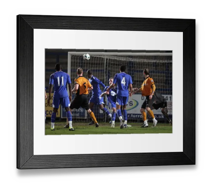 Framed Print : Jody Craddock's Equalizer: Wolves vs. Bolton Wanderers in the Barclays Premier Reserve League North Framed Print : Jody Craddock's Equalizer: Wolves vs. Bolton Wanderers in the Barclays Premier Reserve League North