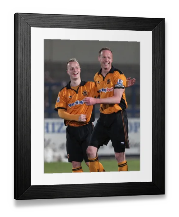 Framed Print : Wolverhampton Wanderers vs. Bolton Wanderers: Jody Craddock and Leigh Griffiths - The Equalizing Duo Framed Print : Wolverhampton Wanderers vs. Bolton Wanderers: Jody Craddock and Leigh Griffiths - The Equalizing Duo