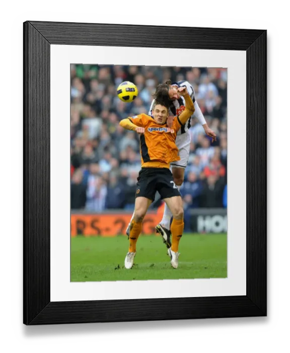Framed Print : FA Cup Rivalry: Kevin Doyle vs. Jonas Olsson - Wolverhampton Wanderers vs. West Bromwich Albion Framed Print : FA Cup Rivalry: Kevin Doyle vs. Jonas Olsson - Wolverhampton Wanderers vs. West Bromwich Albion