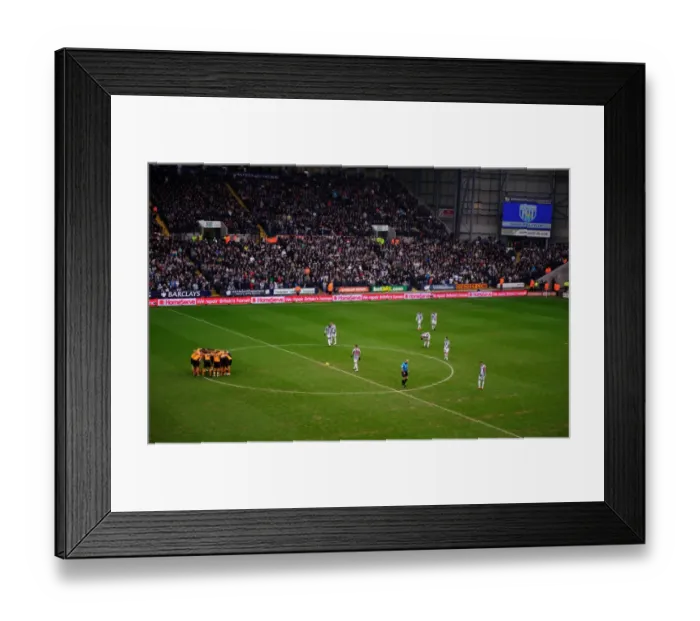Framed Print : United Before the Derby: Wolverhampton Wanderers Huddle at The Hawthorns Framed Print : United Before the Derby: Wolverhampton Wanderers Huddle at The Hawthorns
