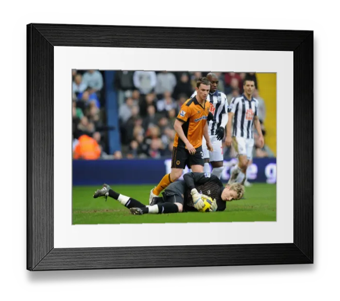 Framed Print : Wayne Hennessey's Premier League Rivalry: Wolverhampton Wanderers vs. West Bromwich Albion Framed Print : Wayne Hennessey's Premier League Rivalry: Wolverhampton Wanderers vs. West Bromwich Albion