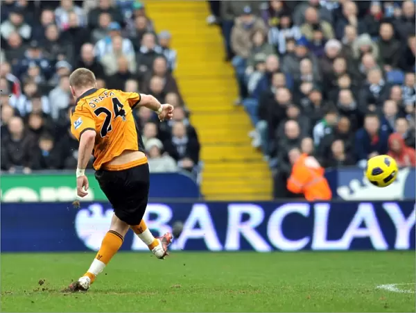 Jamie O'Hara's Stunner: Wolverhampton Wanderers Take 0-1 Lead Over West Bromwich Albion with Free Kick Goal