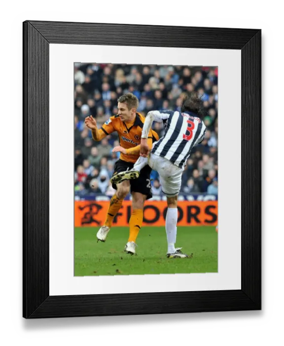 Framed Print : Soccer - Premier League - West Bromwich Albion v Wolverhampton Wanderers, Wolves Framed Print : Soccer - Premier League - West Bromwich Albion v Wolverhampton Wanderers, Wolves