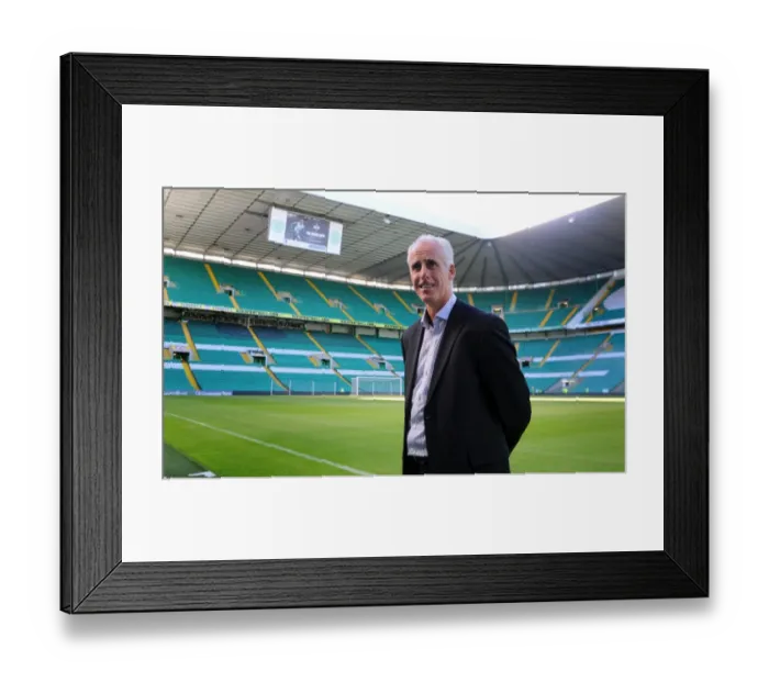 Framed Print : Mick McCarthy: Wolverhampton Wanderers Manager in Action Against Celtic Framed Print : Mick McCarthy: Wolverhampton Wanderers Manager in Action Against Celtic