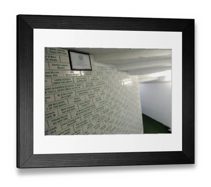 Framed Print : Wolverhampton Wanderers in Celtic Park Tunnel: Pre-Season Friendly Against Celtic Framed Print : Wolverhampton Wanderers in Celtic Park Tunnel: Pre-Season Friendly Against Celtic
