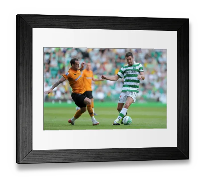 Framed Print : Clash of Titans: Fletcher vs. Mulgrew - Celtic vs. Wolverhampton Wanderers Pre-Season Face-Off Framed Print : Clash of Titans: Fletcher vs. Mulgrew - Celtic vs. Wolverhampton Wanderers Pre-Season Face-Off