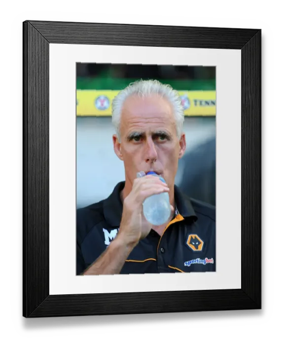 Framed Print : Mick McCarthy and Wolverhampton Wanderers Face Celtic in Pre-Season Clash