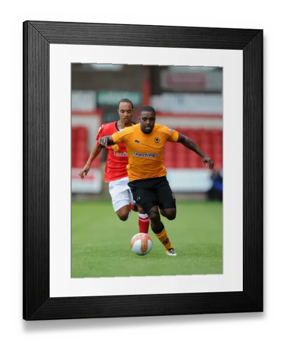 Framed Print : Wolverhampton Wanderers vs. Crewe Alexandra: A Pre-Season Showdown - Ebanks-Blake vs. Moore Framed Print : Wolverhampton Wanderers vs. Crewe Alexandra: A Pre-Season Showdown - Ebanks-Blake vs. Moore