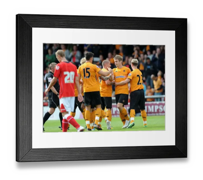 Framed Print : Kevin Doyle's Equalizer: Wolverhampton Wanderers vs Crewe Alexandra Framed Print : Kevin Doyle's Equalizer: Wolverhampton Wanderers vs Crewe Alexandra