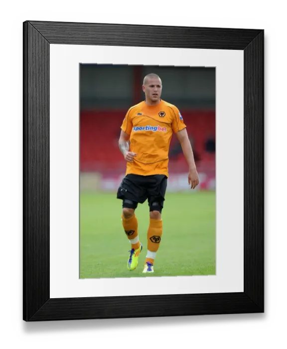 Framed Print : Michael Kightly in Action: Wolverhampton Wanderers vs Crewe Alexandra (Pre-Season Friendly) Framed Print : Michael Kightly in Action: Wolverhampton Wanderers vs Crewe Alexandra (Pre-Season Friendly)