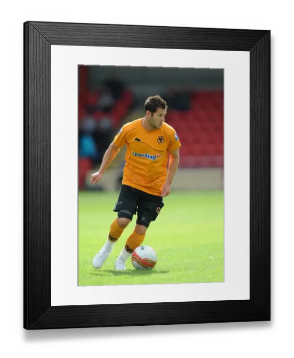 Framed Print : Matt Jarvis in Action: Wolverhampton Wanderers vs Crewe Alexandra (Pre-Season Friendly) Framed Print : Matt Jarvis in Action: Wolverhampton Wanderers vs Crewe Alexandra (Pre-Season Friendly)